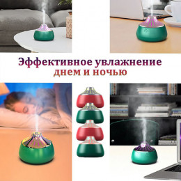 Увлажнитель воздуха 200мл, USB, таймер, HOM02