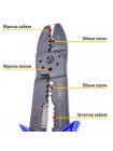 Клещи для обжима наконечников и зачистки проводов 1.5-6.0 мм² Topfine-170281