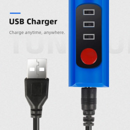 Мини гравер-дрель, зарядка от USB, +24 насадки, TungFull 3687