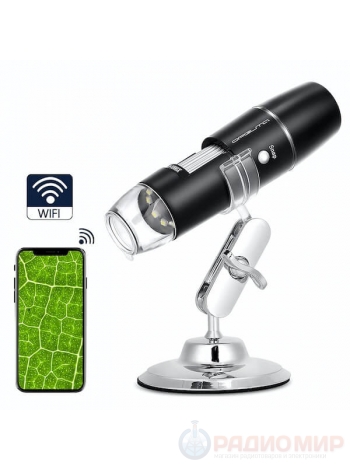 WiFi микроскоп 1-1000X, аккумулятор, Орбита OT-INL92