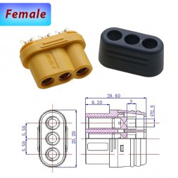 Разъемы MR60 60А папа+мама