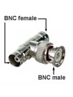 B-512 тройник ВЧ BNC вилка - BNC розетка-BNC розетка