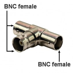 BNC female x3 переходник