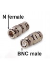 BNC штекер - N гнездо, ВЧ переходник, BN312