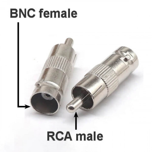 Переходник BNC розетка - RCA вилка