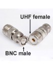 BNC штекер - UHF гнездо, ВЧ переходник, BU312