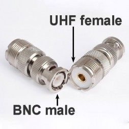 BNC male - UHF female переходник, BU312