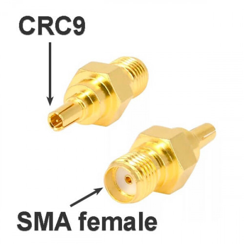 Высокочастотный переходник SMA розетка - CRC9
