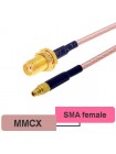 Переходник пигтейл MMCX - SMA (female) 15см