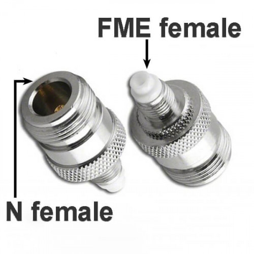 Переходник FME розетка - N розетка, N1N-322