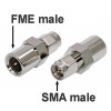 Переходник FME вилка - SMA вилка, N1S-311