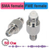 Переходник FME мама на SMA мама, N1S-322