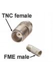 N1T-312 высокочастотный переходник FME вилка - TNC розетка