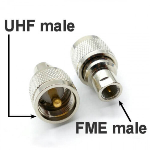 Переходник FME вилка - UHF вилка, N1U-311