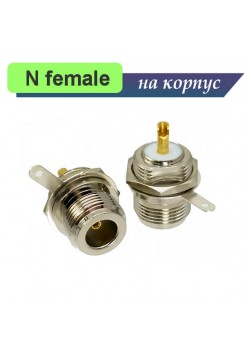 N female розетка корпусная под гайку N-235