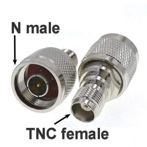 Переходник N штекер - TNC гнездо, высокочастотный, NT312