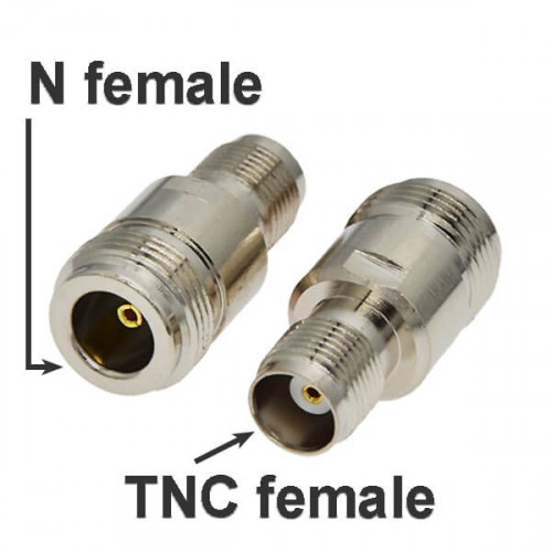 Переходник N гнездо - TNC гнездо, высокочастотный, NT322