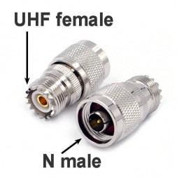 N male - UHF female переходник, NU312