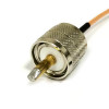 Адаптер (пигтейл) UHF male - UHF male, кабель RG316