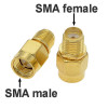 S-312, SMA вилка на SMA розетка