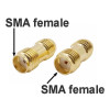 S-322 высокочастотный переходник SMA розетка - SMA розетка