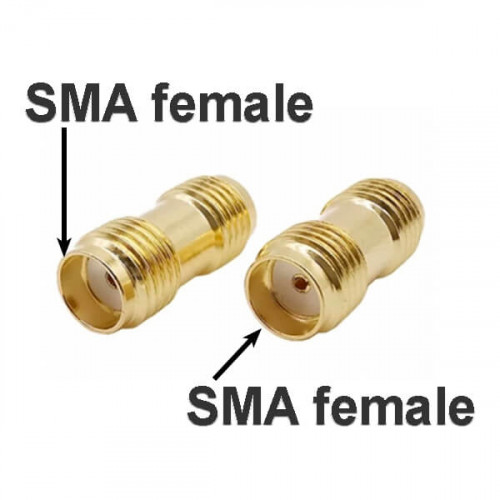 S-322 высокочастотный переходник SMA розетка - SMA розетка