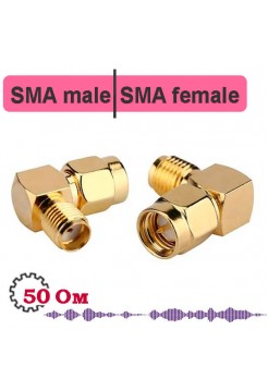 SMA male - female угловой, S412