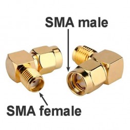 SMA male - female угловой, S412