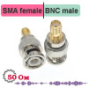 Разъем BNC штекер на SMA гнездо, ВЧ переходник SB321