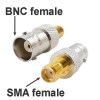 SB-322 высокочастотный переходник SMA розетка - BNC розетка