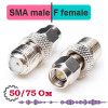 SF-312 высокочастотный переходник SMA вилка - F розетка