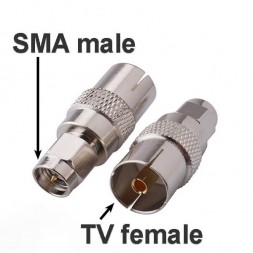 SMA male - TV female переходник