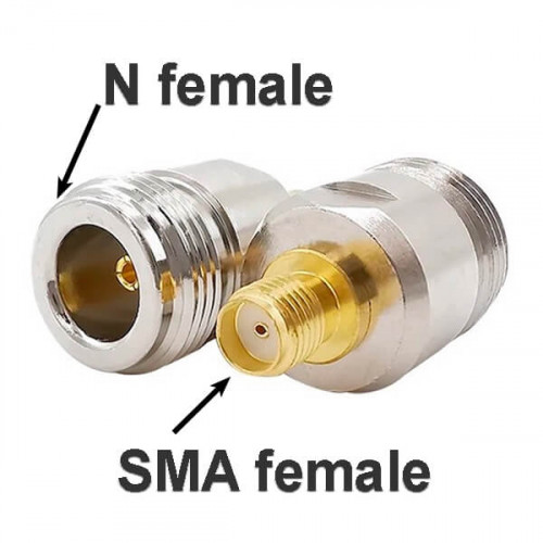SN-322 высокочастотный переходник SMA розетка - N розетка
