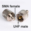 SMA female - UHF male переходник, SU321