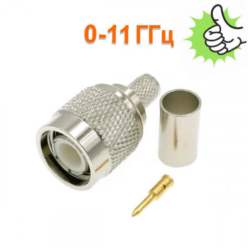 TNC male обжимной на кабель RG-8X, T-111/5D