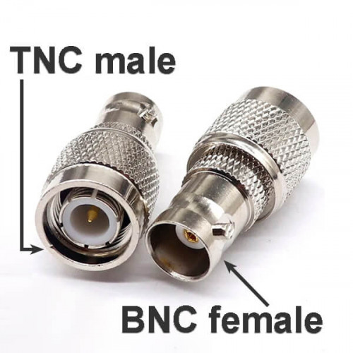 Переходник TNC male на BNC female, TB312