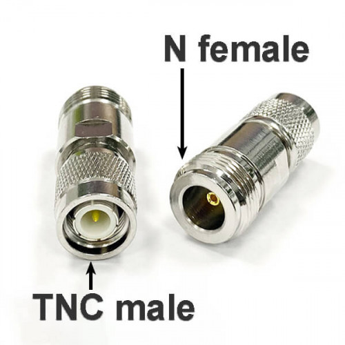 Переходник TNC male на N female, TN312