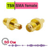 Переходник для 4G модемов SMA розетка - TS9