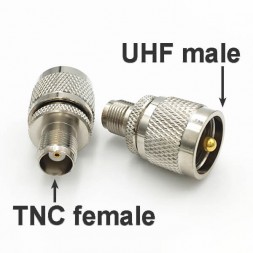 UHF male - TNC female переходник, UT312