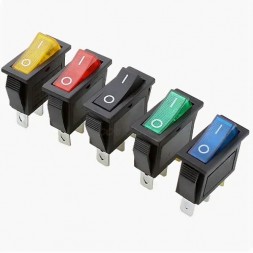 Переключатель ON-OFF 15A 220V подсветка KCD3-101N