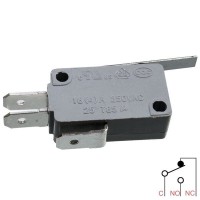 SC799-519, микрик с рычагом 30мм, 3 контакта, 220В 16А