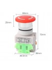 Кнопка управления Y090-11ZS, 10А, 400V, с фиксацией