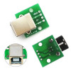 Разъем USB-B гнездо на плате DIP 4 контакта