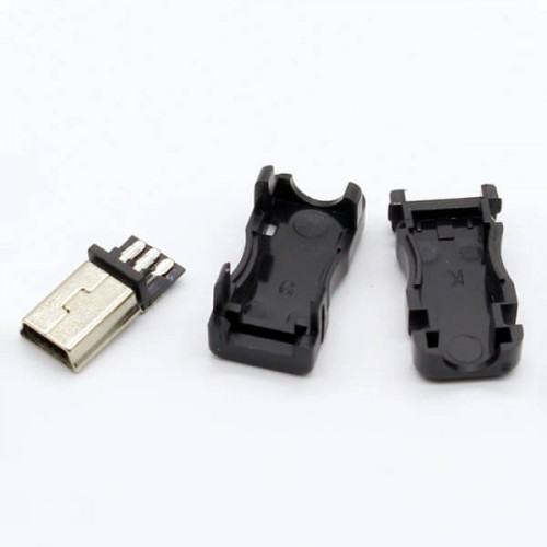 Разъем USB mini, 5pin, на кабель