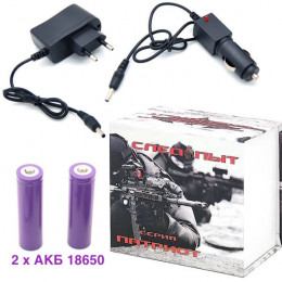 Налобный фонарь с фокусировкой FLG17 (XPE, 18650)