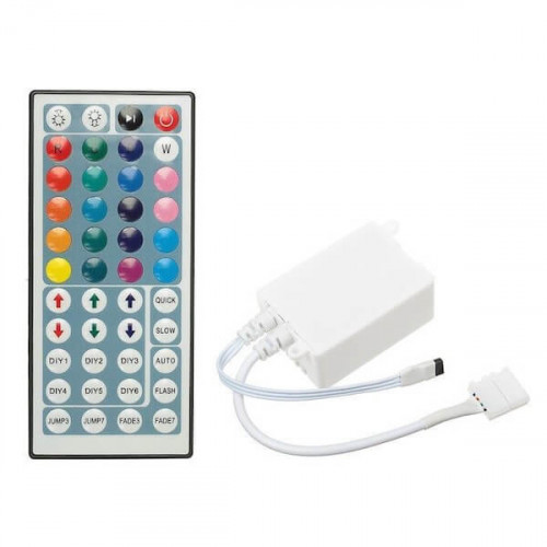 RGB контроллер 6A 72W 12V с большим ИК-пультом Ecola CRL072ESB