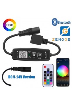 Контроллер для RGB ленты, Bluetooth +пульт LDL42