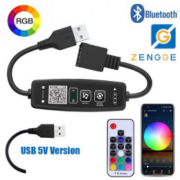 Контроллер RGB, BT +пульт, USB LDL42