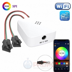 RGB SPI контроллер Wi-Fi на 2 выхода LDL30