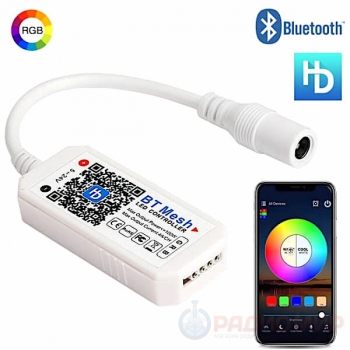 Bluetooth контроллер для многоцветной RGB LED ленты OG-LDL33